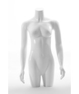 Glossy White Female Torso - Fiberglass - $126.04 CAD