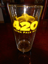 * Sweet Water SweetWater Brewing Co. Atlanta GA. 420  Pale Ale Beer Glass Bar - £8.47 GBP