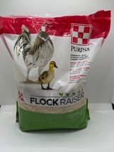Purina Flock Raiser Crumbles *OPEN BAG* Poultry Feed Nutritionally Compl... - $14.00
