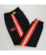 Nike Throwback Retro Mens Size M Basketball Track Pants Black Orange AV9... - £63.85 GBP