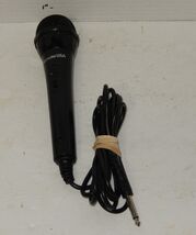 Microphone Long Cord Plug in On/Off Switch High Grade Low Noise 9" Black... - $14.82