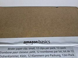 Binder Clips in Zip-Seal Bag, Small, Black/Silver, 144/Pack, Pack of 10 image 2