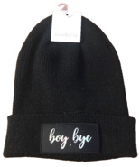Zoe And Bella Womens Black Winter Hat-Brand New-SHIPS N 24 HOURS - $34.53