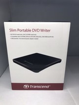 Transcend Portable 24XCD / 8XDVD Writer TS8XDVDS-K Brand New Factory Sealed - £15.82 GBP