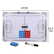 Aluminium  Magnetic Plate for Soccer Strategy Simulation  Football Jue Foldable  - £94.00 GBP