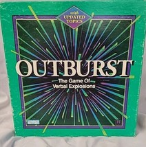 VINTAGE 1988 PARKER BROTHERS OUTBURST GAME OF VERBAL EXPLOSIONS - £7.03 GBP
