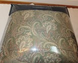 Ralph Lauren Heritage Paisley King Comforter $470 NEW Sage - £209.91 GBP