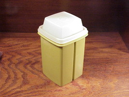 Vintage Tupperware Olive Green Pickle Keeper Holder Storage Container no... - $11.95