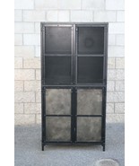 Industrial Cabinet, Industrial Armoire, Pantry, cupboard, Vintage Style ... - £1,614.95 GBP