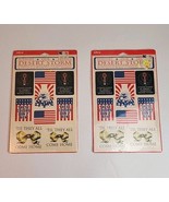 Support Our Troops DESERT STORM Patriotic Sticker Collection Vets, 2 Packs - $9.90