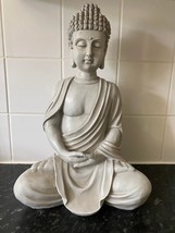 Latex Mould/Mold &amp; Fibreglass Jacket To Make This Large Meditating Buddha - £198.54 GBP