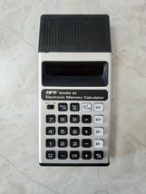 Vintage APF Mark 21 Electronic Memory Calculator Model 21 With Case  - $16.95