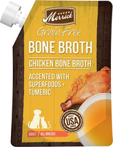 Merrick Grain Free Bone Broth Chicken Recipe 16 oz Merrick Grain Free Bone Broth - £26.49 GBP