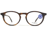 Public Eyeworks Gafas Monturas PEYTON-C02 Carey Redondo Bocina Borde 46-... - $51.05