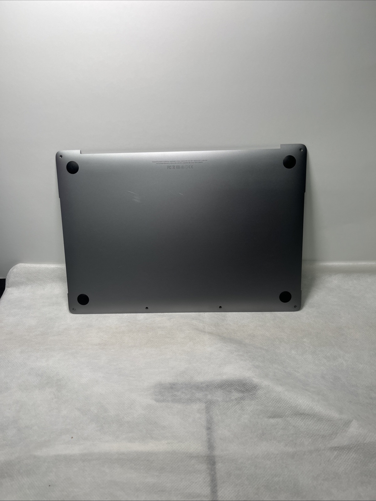 Macbook Pro Retina 13&quot; A1706 (2016-2017) Space Grey Bottom Case-Grade B - $11.87