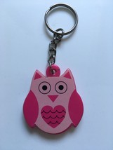 KEY RING - PINK OWL - $0.56