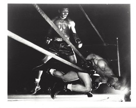 Sugar Ray Robinson Ko&#39;s Cecil Hudson 8X10 Photo Boxing Picture - £3.96 GBP