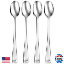 Oneida Silverware Set Moda Flatware 4-Piece Iced Teaspoon Service for 4 ... - $37.96