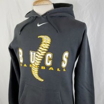 Nike Bucs Baseball Hoodie Sweatshirt Large Pullover Black Cotton Blend G... - $21.99