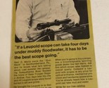 1974 Leupold Scopes Vintage Print Ad Advertisement pa15 - £5.41 GBP