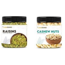 Premium Dry Fruits Combo Pack Whole Cashews RaisinsHealthy Dry Fruit Snack Combo - £11.90 GBP+