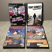 Tony Hawk&#39;s PS2 Lot of 4: Proving Ground, American Wasteland,  Pro Skater 3+4 - £31.61 GBP