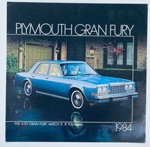 1984 Plymouth Gran Fury Dealer Showroom Sales Brochure Guide Catalog - £7.40 GBP