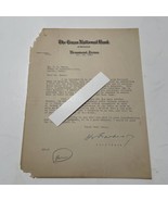 The Texas National Bank Beaumont Texas Letter 1929 - £33.15 GBP