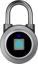 Fingerprint Padlock, Bluetooth Lock, Mobile APP, MEGAFEIS Smart Padlock with - £37.76 GBP
