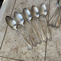 5 Oneida Community Par Plate Primrose Serving Spoons Silverplate 8” 2 Se... - $19.54