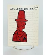 NOS New Old Stock Talon Applique Sew On Patch Red Cowboy with Star #A703... - £10.16 GBP