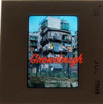 Original Slide Hong Kong Apartments Terraces Laundry 1975 Kodachrome - £14.82 GBP