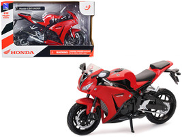 Honda CBR 1000RR Motorcycle Red and Black 1/12 Diecast Model by New Ray - $34.69