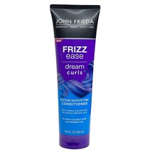 John Frieda Frizz Ease Dream Curls SLS Sulfate Free Conditioner 8.45 Fl Oz NEW - $14.84