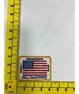 Sinnissippi Fall Camporee BSA Vintage US Flag Patch 1969 - £23.33 GBP