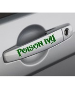set of two fun decorative stickers for car, bicycle decals poison ivy - $12.32 CAD