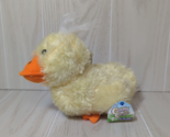 Proud Toy Cuddly Cousins Plush yellow duck orange feet with tag white ha... - $9.89