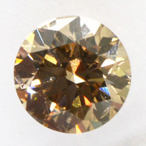 Brown Diamond Loose Fancy Color Round Shape SI2 Natural IGI Certified 1.09 Carat - £1,166.65 GBP
