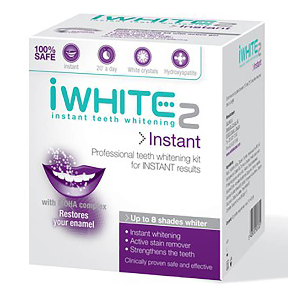 Genuine iWhite Instant Whitening teeth 2 kit Original 10 pcs Stain Remover NEW - $55.99