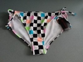 No Boundaries Bikini Bottom XL Checkered NWT - £4.78 GBP