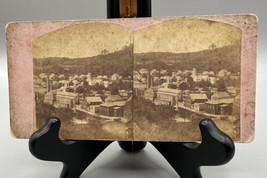 Stereoscopic Card Industrial Scene in New England Continent Stereoscope ... - £11.01 GBP