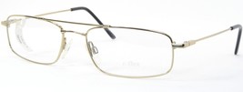 T-flex Eschenbach 822003 20 Licht Gold-Olive Brille Titan Rahmen 55-18-145 - $76.22