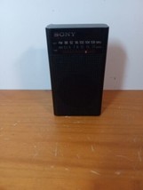 Sony ICF-P26 Portable Pocket FM/AM Radio Built-in Speaker TESTED &amp; WORKING - £15.81 GBP