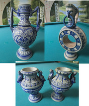 German Westerwald Salt Glazed Pottery Ewer Reinhold Hanke Vases Ring Vase Pick 1 - £116.91 GBP