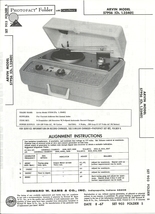 SAMS Photofact - Set 903 - Folder 5 - Aug 1967 - ARVIN MODEL 57P56 (Ch. 1.25401) - £17.16 GBP