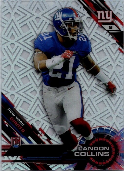 2015 Topps High Tek - Landon Collins #52 Pattern 1 Grass/Waves (RC) - £1.18 GBP