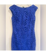 Cobalt blue lace dress - $27.61