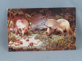 Vintage Postcard - Triceratops Primeval World - Walt Disney Productions - £11.99 GBP