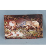 Vintage Postcard - Triceratops Primeval World - Walt Disney Productions - £11.79 GBP
