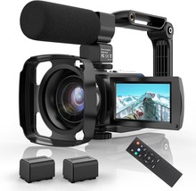 This Video Camera And Camcorder Features A 16X Zoom Digital Camera, Hd 1... - $124.16